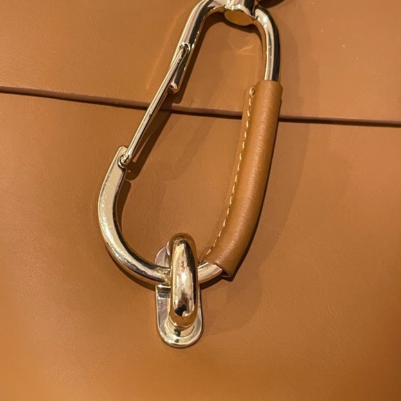Zac Zac Posen Belay Crossbody Tan Leather Bag - Picture 8 of 10